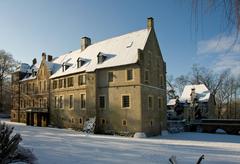 water castle in Senden, Westphalia, north-eastern aspect