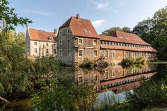 Senden water castle in North Rhine-Westphalia, Germany