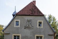 Gable and relief at Senden water castle