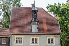 Roof of a building at Senden water castle, North Rhine-Westphalia, Germany