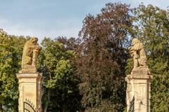 Gate of Senden water castle, Germany