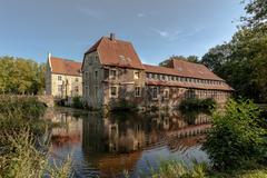 Senden water castle in North Rhine-Westphalia, Germany