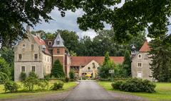 Castle of Senden in North Rhine-Westphalia, Germany