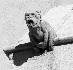 Gargoyle at Eglise Saint-Laurent in Marseille, France