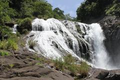 Karuvara waterfall in Silent Valley, Kerala