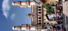 Charminar on a sunny day in Hyderabad, India