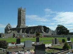 Claregalway Friary from north cemetery