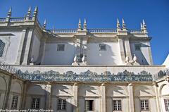 Facade of Igreja de São Vicente de Fora in Lisbon