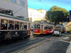 Rossio Square in Lisbon with D. Pedro IV statue