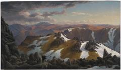 North-east view from Mount Kosciusko by Eugene von Guerard