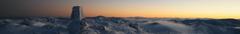 Sunrise views from the summit of Mount Kosciuszko