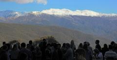 ANU students at Scammel Spur lookout