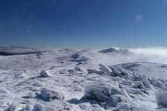 Morning views from the summit of Mount Kosciuszko