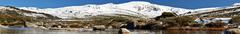 View of Mount Kosciuszko and the Etheridge Range from the headwaters of the Snowy River