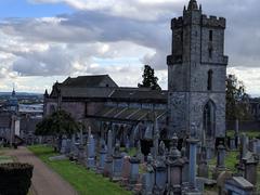 Backside view of the Church of the Holy Rude