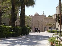 interior of the Coptic Museum in Cairo, Egypt