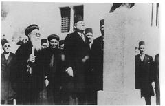 Opening of new wing at Coptic Museum in Old Cairo with Patriarch Yousab II and other dignitaries