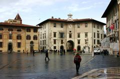 Piazza dei Cavalieri in Pisa, Italy