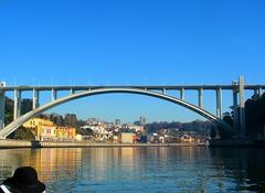 A stunning view of Porto, Portugal, showcasing colorful buildings along the Douro River