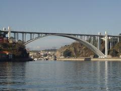 Arrabida Bridge in Porto, Portugal