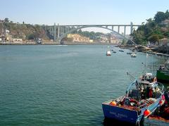 Afurada fishing village in Portugal overlooking the Douro River