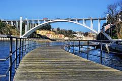 Ponte da Arrábida in Porto, Portugal