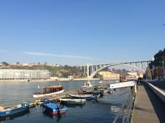 Panoramic view of Porto with Douro River