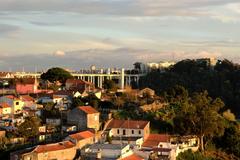 view from the top of Aleixo Towers in Porto