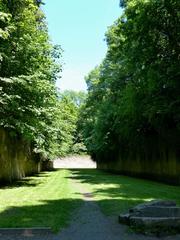 Fort X des Inneren Festungsrings in Köln-Neustadt Nord with Graben