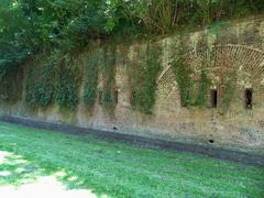 Fort X des Inneren Festungsrings in Köln-Neustadt Nord Graben