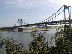 Rheinbrücke Duisburg-Mündelheim Krefeld-Uerdingen