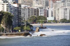 Niterói skyline view with Guanabara Bay in Rio de Janeiro, Brazil