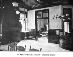 St. Albans Library circa 1901, Vermont