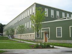 Willard Manufacturing Company building in St. Albans, Vermont, now converted to apartments