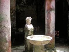 Atrium der Terme suburbane in Herculaneum