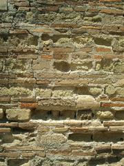 Ercolano ruins wall detail