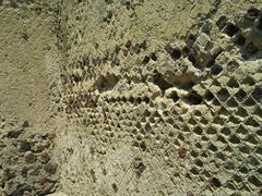 Ercolano ancient wall structure