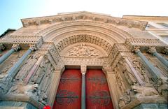 St. Trophime Church facade in Arles