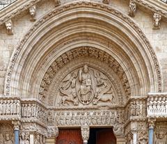 Portal of the church of Saint-Trophime in Arles