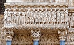 Portal of the church of Saint-Trophime in Arles