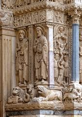 Portal of the church of Saint-Trophime in Arles