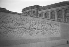 Kriegerdenkmal monument in front of the Army Museum in Munich