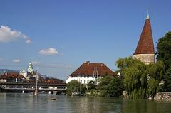 Solothurn Krummturm Altes Spital St.Ursen-Kathedrale