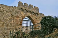 Burg Löffelstelz entrance gate