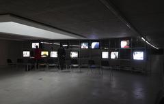 View from the exhibition 'Images Against Darkness' at KIT Kunst im Tunnel, Dusseldorf, 2012