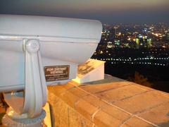 Night view of Almaty from Kok Tobe viewpoint