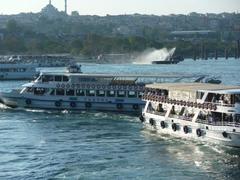 Ferry service at the Golden Horn