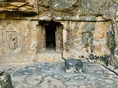 7th-century Akkanna Madanna Lower Cave in Vijayawada, Andhra Pradesh