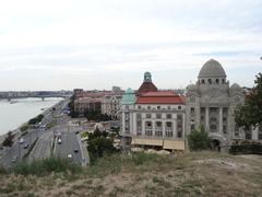 Budapest cityscape panoramic view