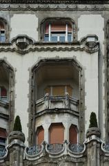 Facade of Hotel Gellért in Budapest